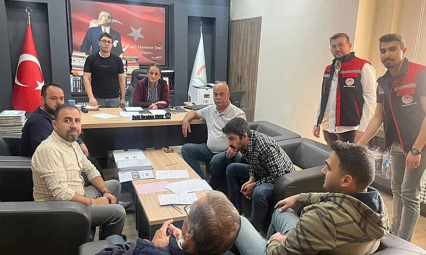 Tarım Personeli İş Güvenliğini Öğrendi