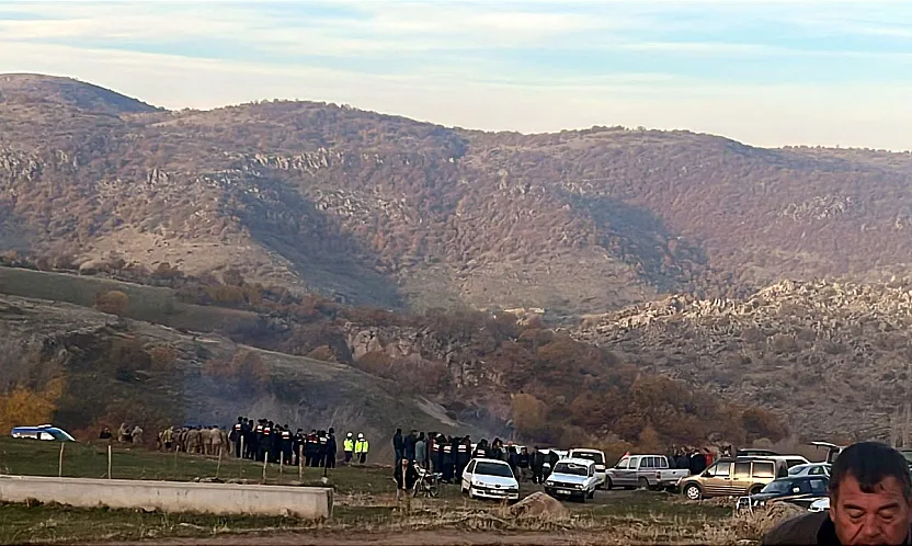 Taşoluk Halkından Şafakta Maden Eylemi