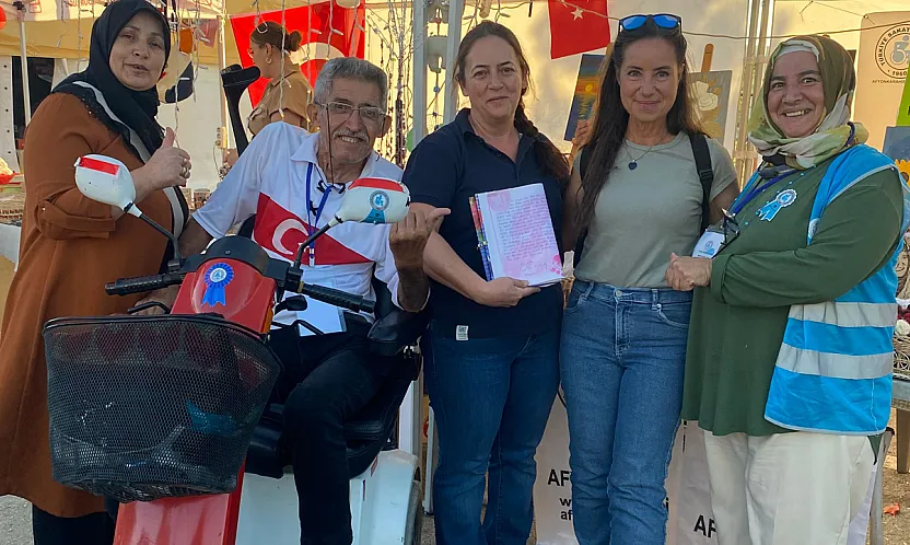 Türkiye Sakatlar Derneği Standına Yoğun İlgi