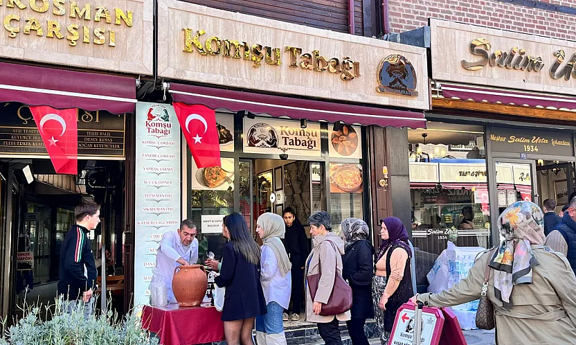 Uzun Çarşı'da Keşkek Bayramı