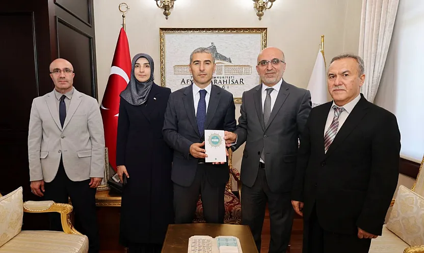 Vali Aktaş, Din Adamlarını Kabul Etti