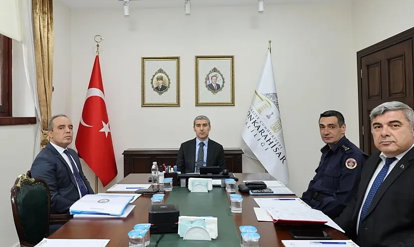 Vali Aktaş, İçişleri Ve Milli Eğitim Bakanları İle Toplantıya Katıldı