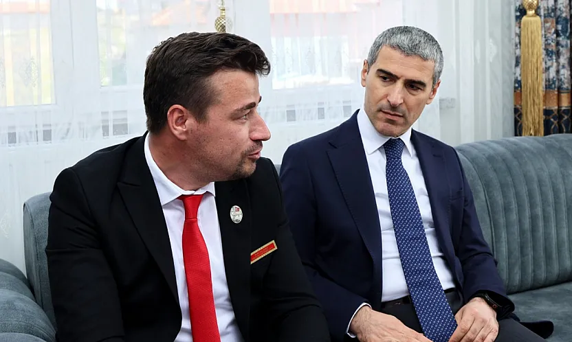 Vali Aktaş'tan, Gazi Çetinkaya'ya Özel Ziyaret