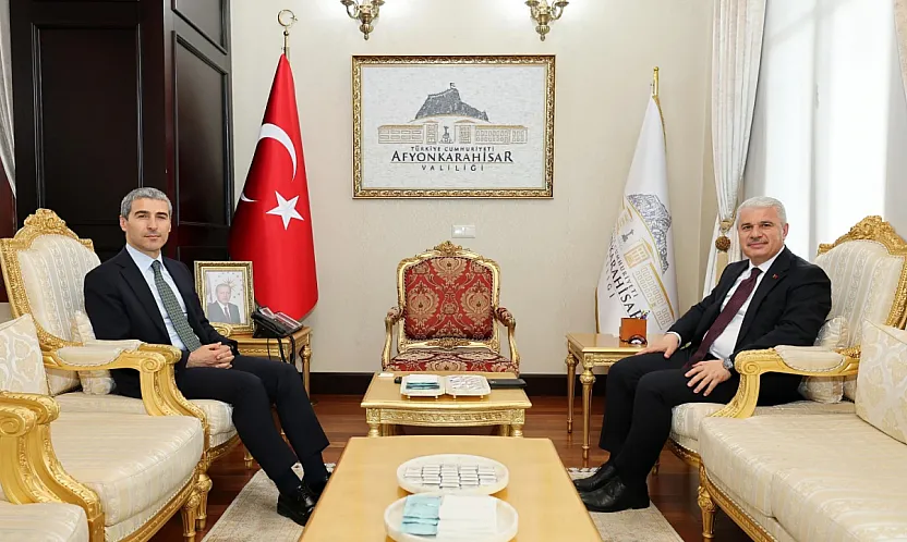 Vali Aktaş, Vali Akın İle Görüştü