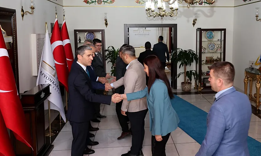 Vali Aktaş, Valilik Çalışanlarıyla Bayramlaştı