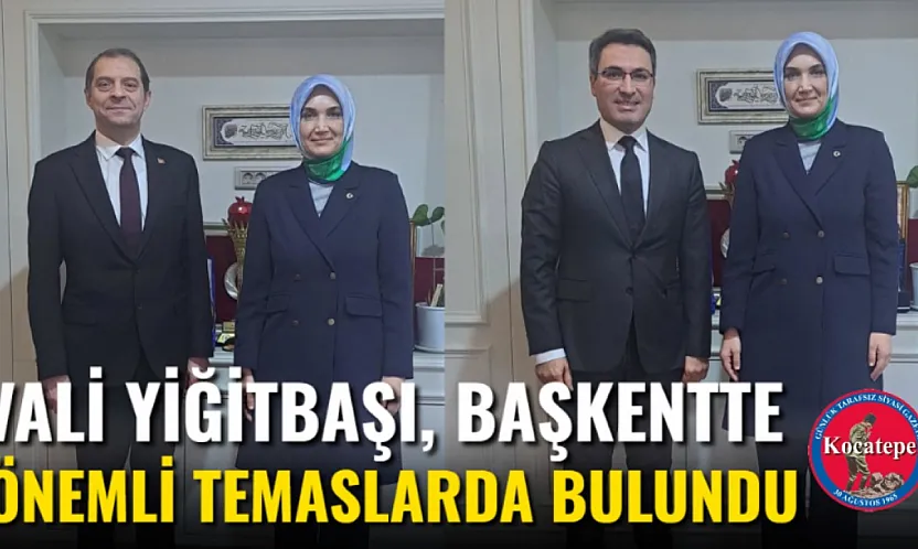 Vali Yiğitbaşı, Başkentte Önemli Temaslarda Bulundu