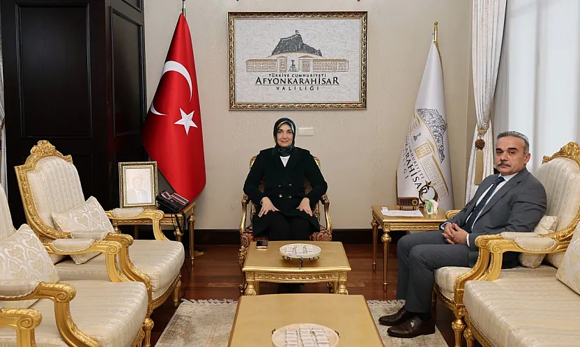 Vali Yiğitbaşı, Başsavcı Patlak'la Görüştü