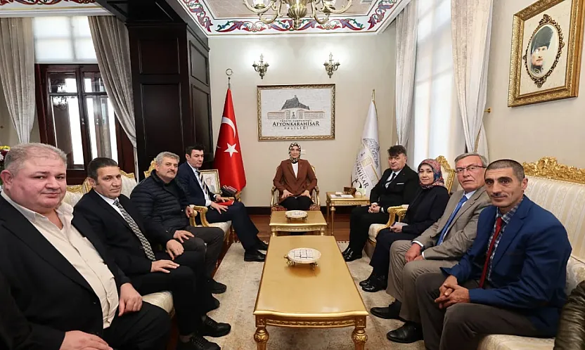 Vali Yiğitbaşı, Şoförler Odası Yönetimini Kabul Etti