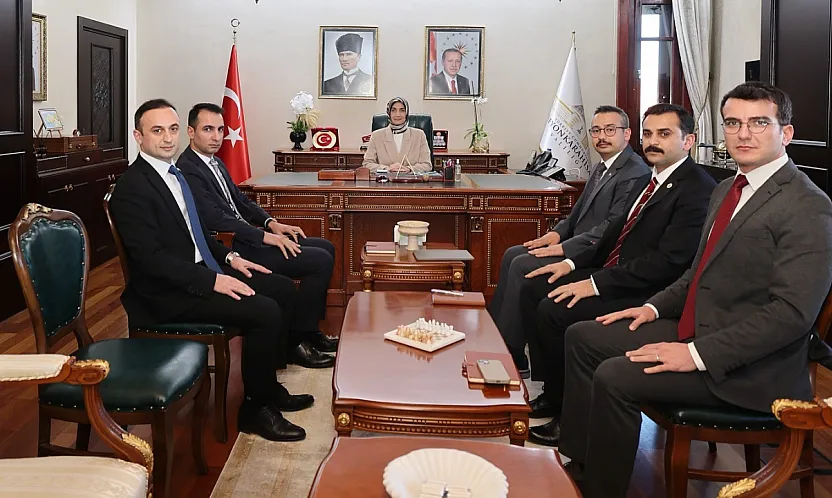 Vali Yiğitbaşı, Yeni Kaymakamları Kabul Etti