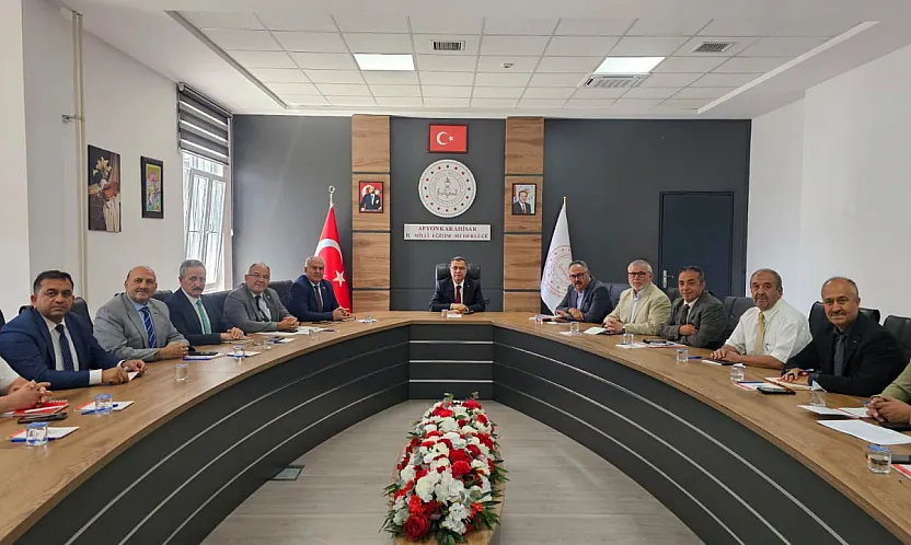 Yeni İl Müdürü Rotayı Çizdi! Afyon'un Eğitiminde Hedefler İstişare Edildi