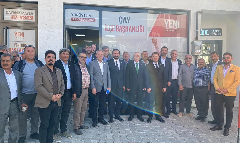 Yeni Parti Afyon'da İlk Kongresini Yaptı