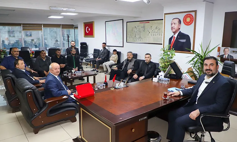 Yeniden Refah Heyetinden Başkan Kavak'a Ziyaret