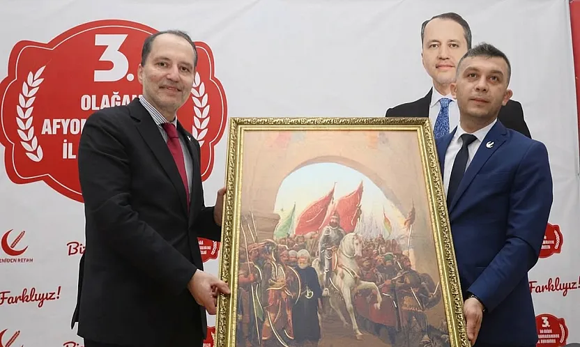Yeniden Refah Partisi Lideri Erbakan, Afyon'a Geliyor