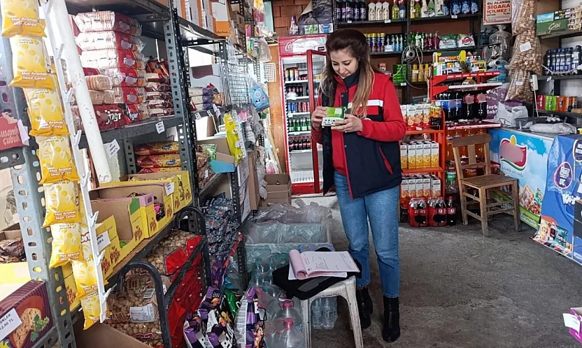 Yılbaşı Öncesi Gıda Satan İşletmelere Yönelik Denetim