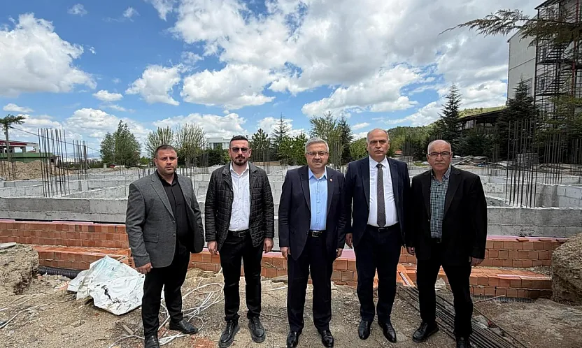 Yurdunuseven, Erkmen'de Sağlık Ocağı İnşaatını İnceledi